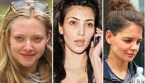 Chocante! Veja 20 famosas quase irreconhecíveis sem maquiagem