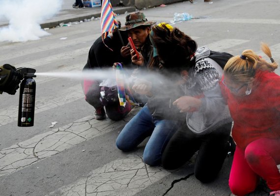 Protesto em apoio a Evo Morales acaba com mortos e feridos