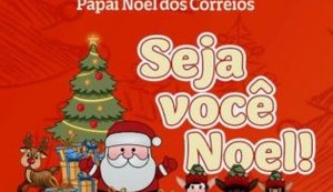 Campanha Papai Noel dos Correios será lançada nesta terça (19)