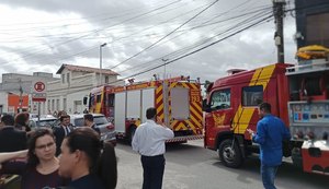 Vídeo: prédio do TJ/AL é evacuado após princípio de incêndio em gerador do subsolo