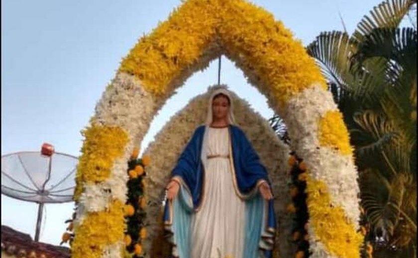 Encerramento da festa da Padroeira em Paulo Jacinto terá missa e procissão nesta quarta