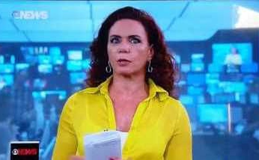 Apresentadora da GloboNews solta gargalhada em denúncia contra Temer