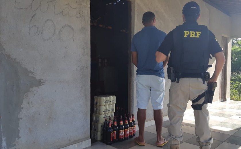 Sete pessoas foram presas nas BRs de Alagoas, pela PRF, durante o fim de semana