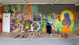 Coletivo de artistas alagoanos se reúnem para realizar intervenção em fábrica de Maceió