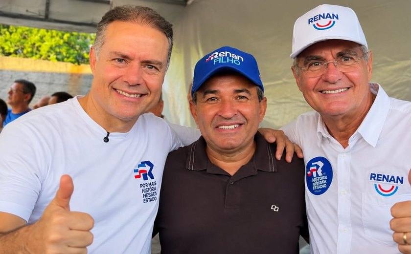 Eleitores de Tanque d'Arca declaram apoio à Renan Filho