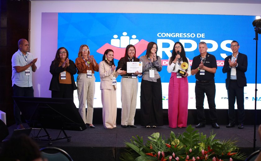 Alagoas Previdência reconhece as melhores gestões previdenciárias municipais durante congresso