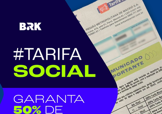 BRK inicia período de recadastramento para famílias de baixa renda