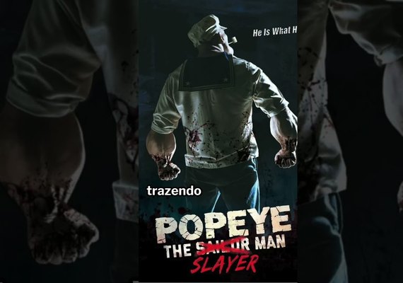 Popeye vira assassino impiedoso em teaser inédito de filme de terror; assista o vídeo