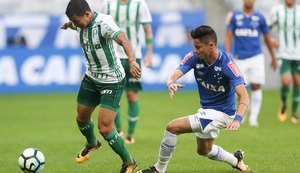 Cruzeiro encerra série positiva do Palmeiras e entra no G6 do Brasileirão