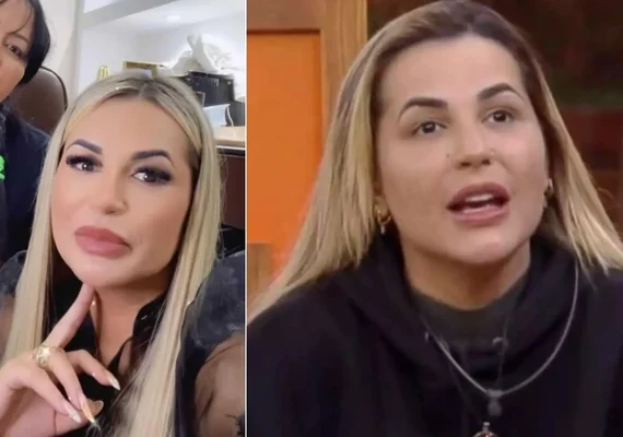 Mãe de Deolane tenta invadir sede de ‘A Fazenda 14’ para tirar peoa