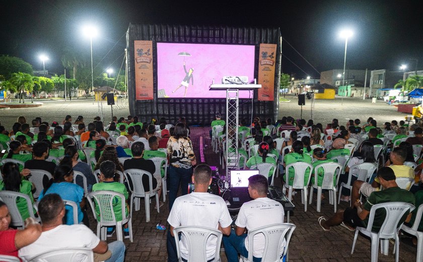 'Saneamento Básico' em Murici: Cinema ao ar livre une entretenimento e conscientização