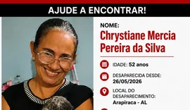 Servidora pública está desaparecida há três dias em Arapiraca