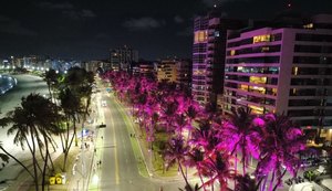 Maceió projeta em viadutos e na Avenida Silva Viana apoio ao Outubro Rosa