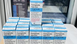 Sesau recebe 1º lote de antídotos para tratamento de intoxicação por metanol em bebidas alcoólicas