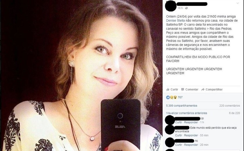 Grávida, designer é morta por amante após se recusar a fazer aborto