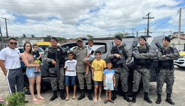 12º Batalhão da Polícia Militar de Alagoas celebra Mês das Crianças