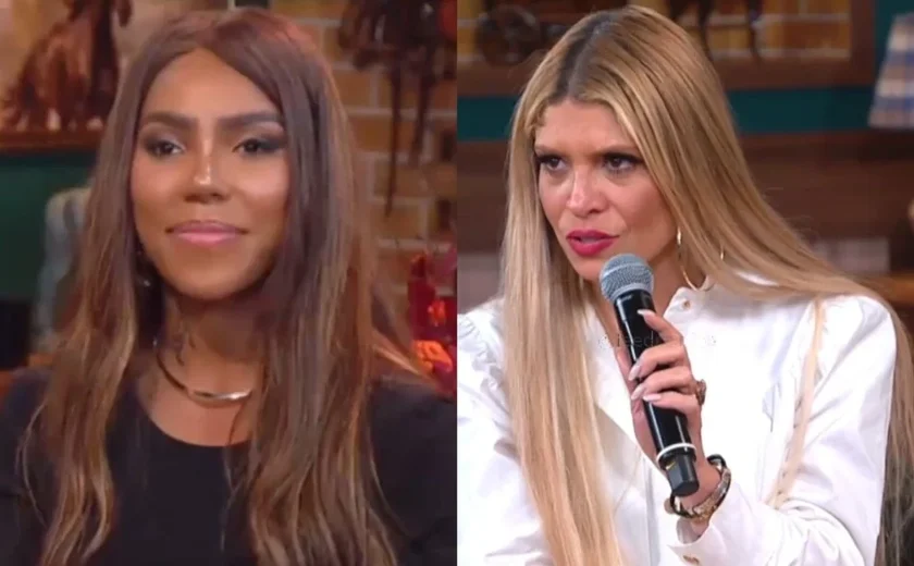 Adryana discute com Carol Lekker e descobre morte de Rick ao vivo