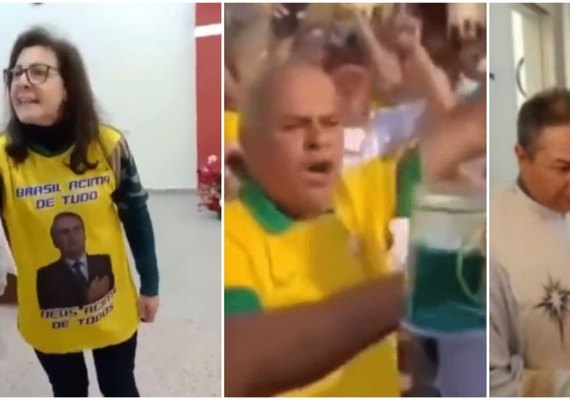 Bolsonaristas intimidam padres, acabam com missas e fazem arruaça em igrejas; relembre os casos