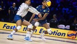 Seleção masculina perde e pode dar adeus à Liga das Nações de vôlei