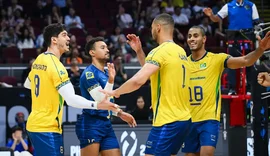 Brasil inicia campanha no Mundial de vôlei com vitória sobre a China