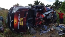 Acidente com van do cantor Wesley Safadão deixa uma pessoa ferida no Maranhão