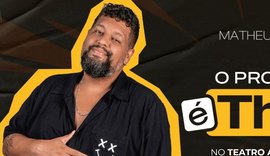 Matheus Buente traz show de stand up comedy 'O Problema é Theu' para Maceió