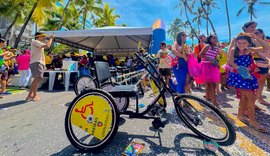 Bike Sem Barreiras promoveu inclusão e saúde na orla da Ponta Verde