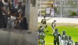 CSA denuncia ação da PM após tumulto em clássico contra o ASA