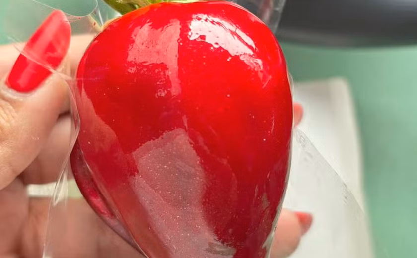 Receita do morango do amor: aprenda a fazer o doce que viralizou nas redes sociais