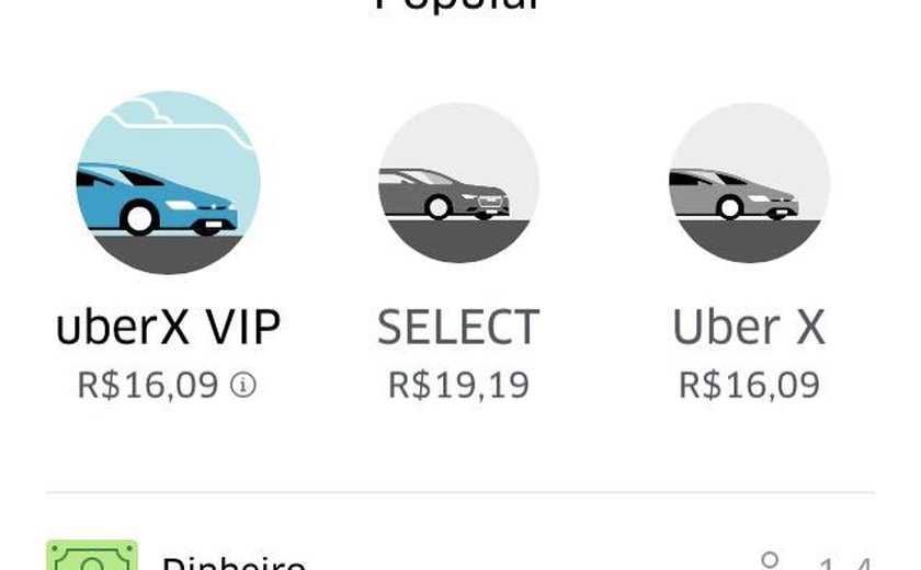 Uber cria categoria exclusiva para usuários mais frequentes de Maceió