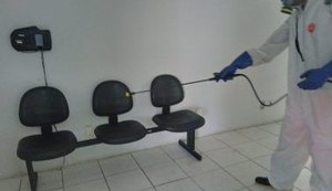 Prefeitura de Maceió realiza limpeza e desinfecção nos locais de votação