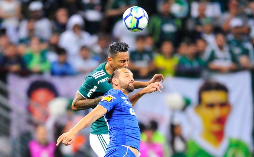 Palmeiras sai atrás do Cruzeiro na semi da Copa do Brasil