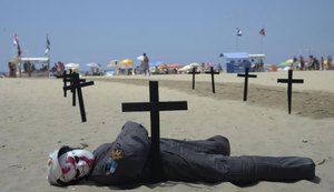 Copacabana sedia protesto contra a morte de PMs no Rio