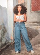 Performance poética 'Crio tecnologias com a boca', com Blenda Santos