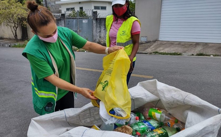 Cooperativas da capital recolhem mais de 120 toneladas de recicláveis por mês