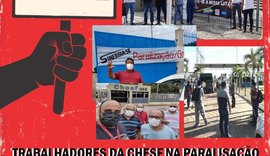 Greve dos eletricitários: trabalhadores da Chesf iniciaram paralisação em todo o país
