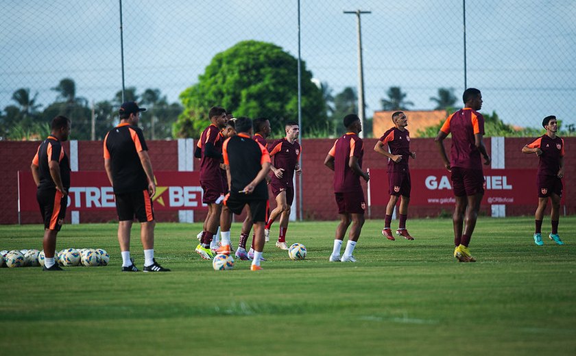CRB finaliza preparação para primeiro jogo da final do Campeonato Alagoano