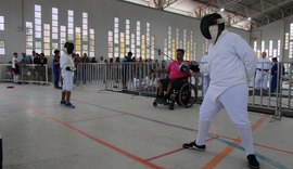 Com esgrima e luta olímpica, festival reúne centenas de estudantes no complexo esportivo do Pilar