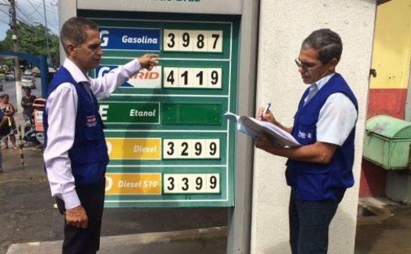 Procon investiga denúncias em postos de combustíveis de Maceió e interior