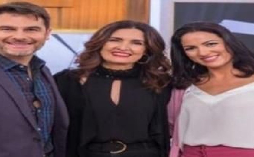 Fátima Bernardes leva esposa de doutor ao 'Encontro' e dá basta em boatos