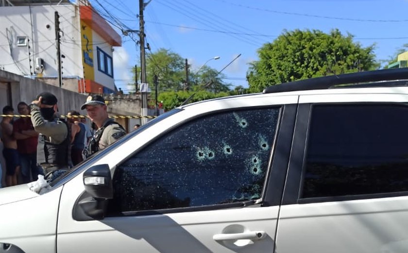 Motorista por aplicativo é executado a tiros na Jatiúca