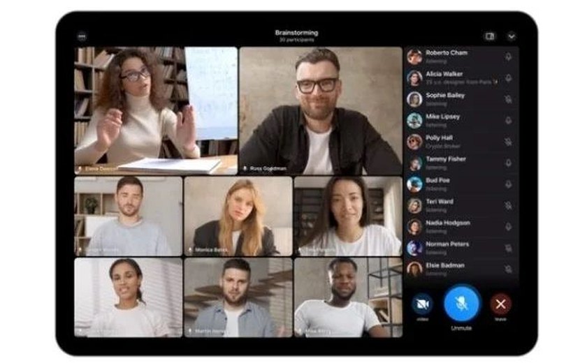 Telegram libera chamadas de vídeo em grupo e papéis de parede animados