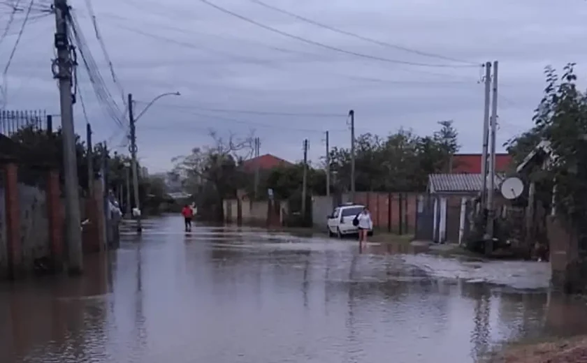 Inmet alerta para tempestade de grande perigo na Região Sul