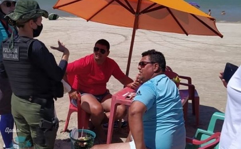 BPA realiza 'Operação Praia Limpa', em Maragogi