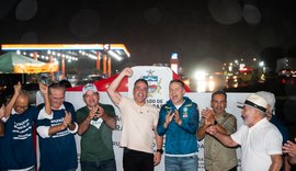 Paulo Dantas retorna a São Sebastião e entrega duplicação da AL-110