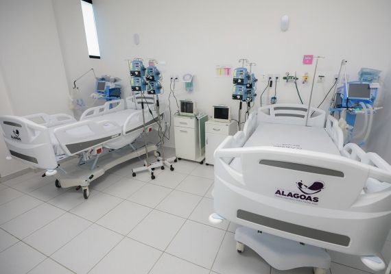 Em Arapiraca, 77% dos leitos de UTI exclusivos para Covid-19 estão ocupados