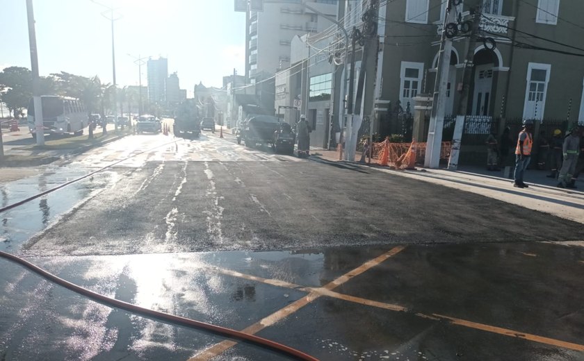 BRK conclui reparo emergencial e libera tráfego na Avenida da Paz