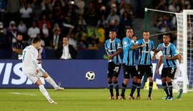 Grêmio luta, mas Real Madrid fica com título do Mundial