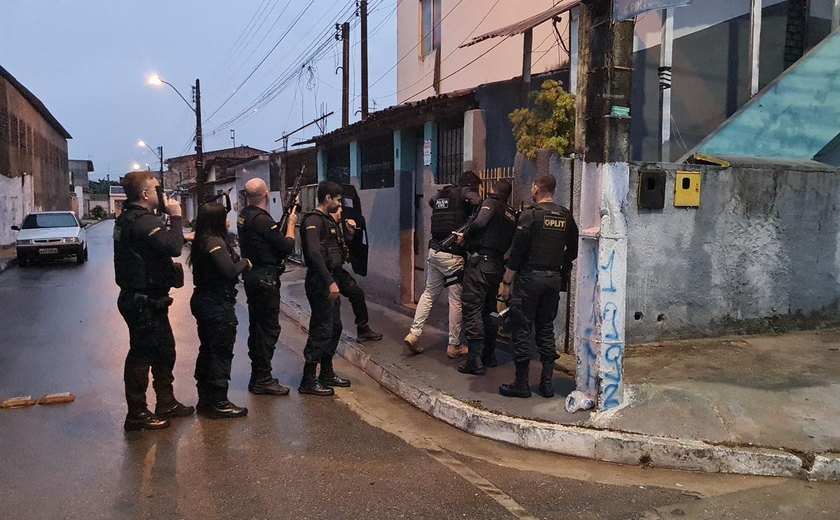 Segunda fase da operação Cerco Fechado contabiliza 21 prisões em Alagoas
