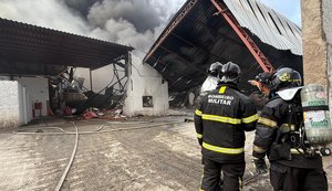 Bombeiros mostram agilidade e eficiência no combate a incêndio no Distrito Industrial
